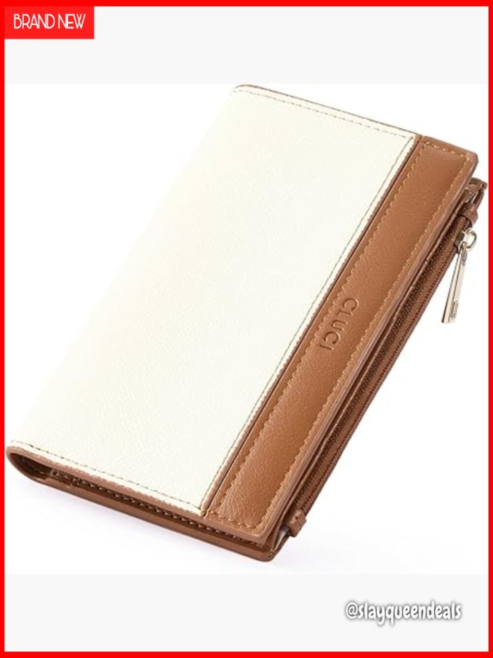 RFID Blocking Bifold Wallet Vegan Leather Small Slim Women's Card Holder